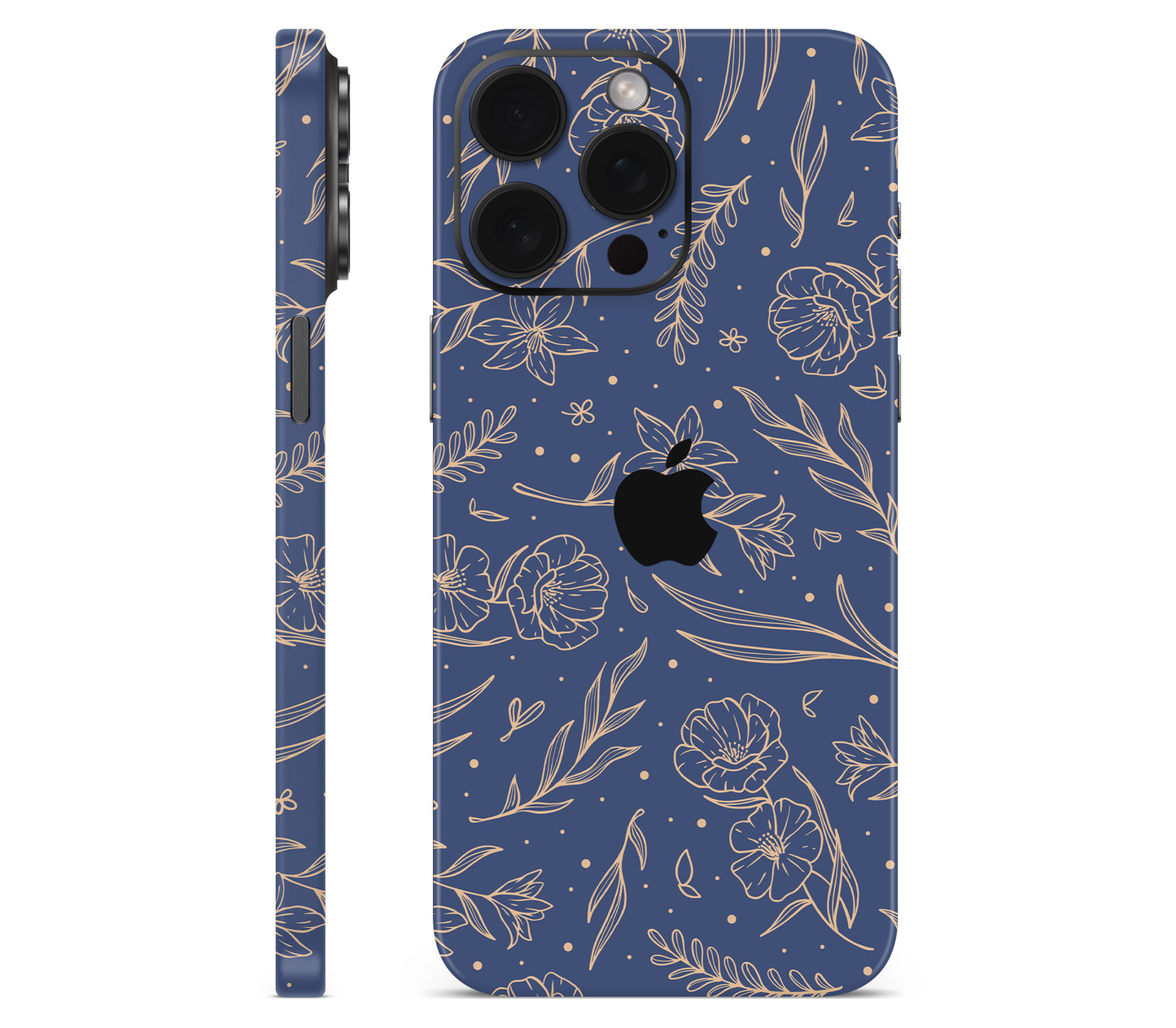 iPhone 15 Pro Max skin, Twilight, full wrap with logo cutout