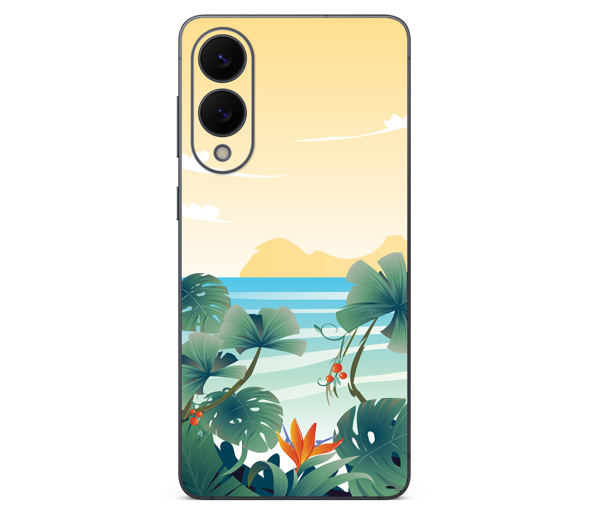 Galaxy S25 Edge skin, Sizzle Bay, back skin