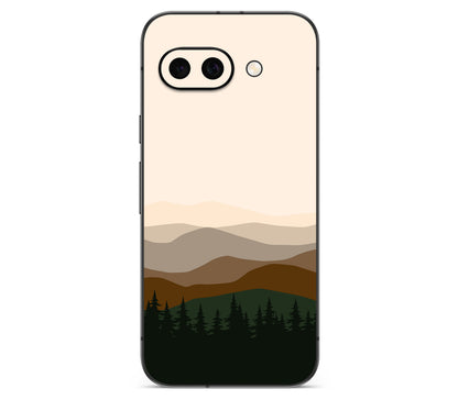 Google Pixel 9A skin, Sierra Dusk, full wrap skin