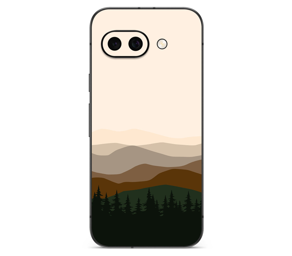 Google Pixel 10A skin, Sierra Dusk, full wrap skin