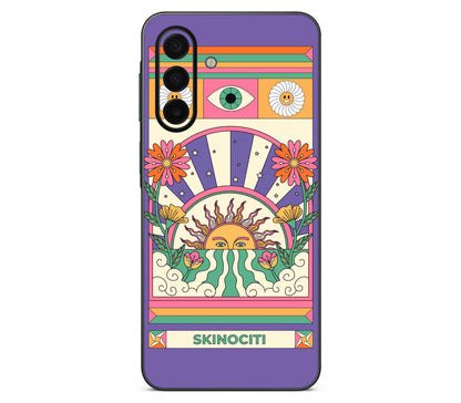 Galaxy A17 skin, Acidic Glare, back skin