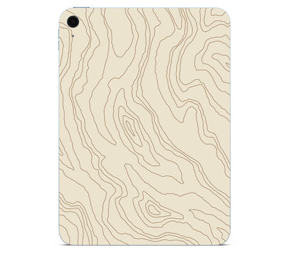 iPad 10.9" (2022, Gen 10) skin, Dune, back skin without logo cutout