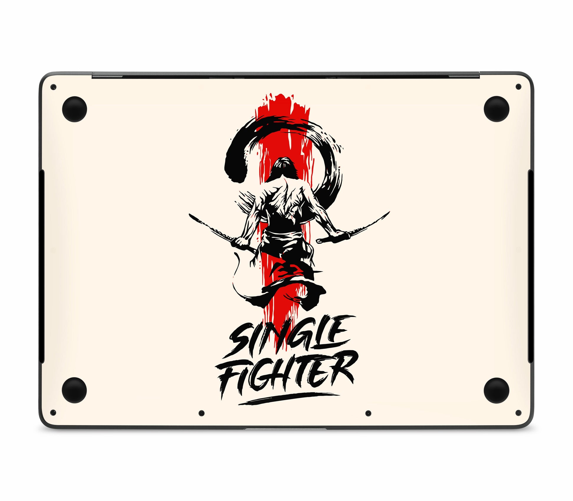MacBook Pro 15" (2019, Touch Bar) skin, Samurai, bottom skin