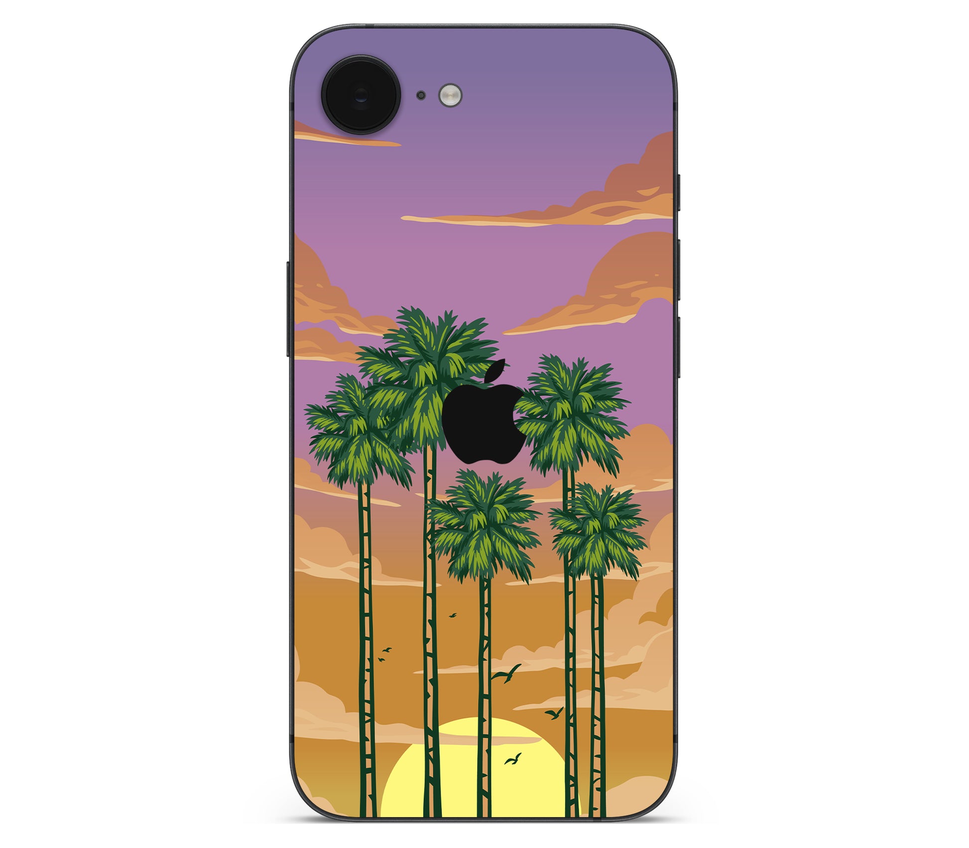 iPhone 16e skin, Vice, back skin with logo cutout