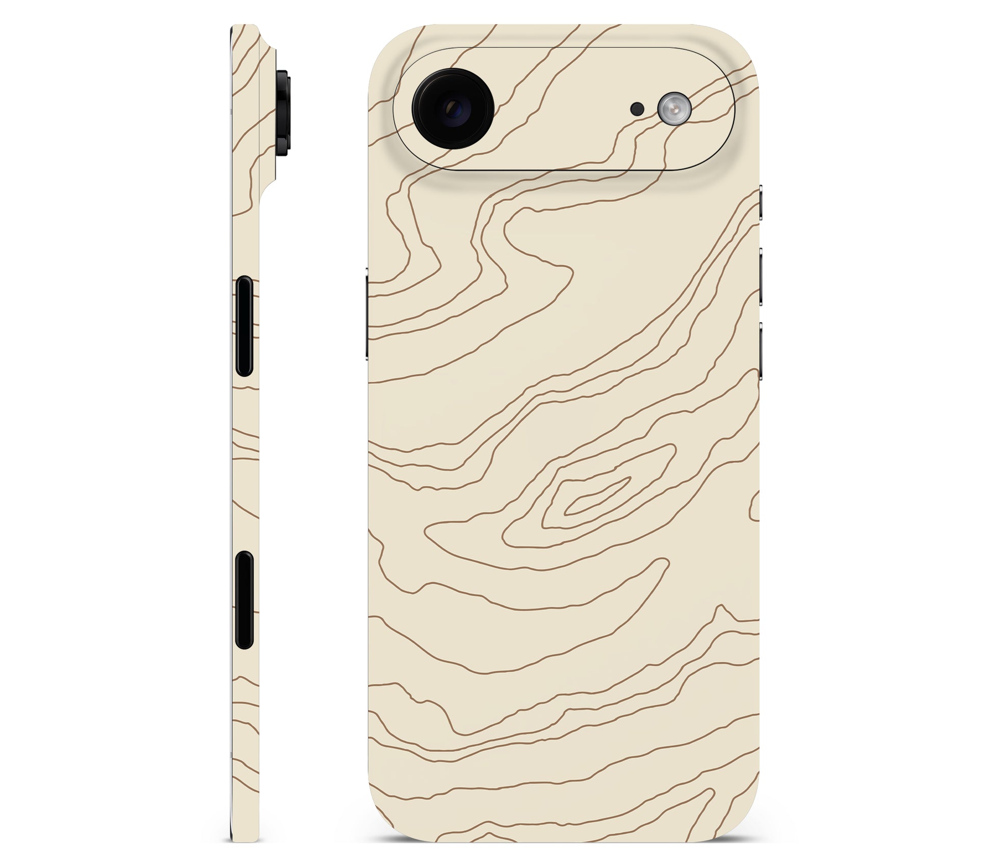 iPhone Air skin, Dune, full wrap without logo cutout