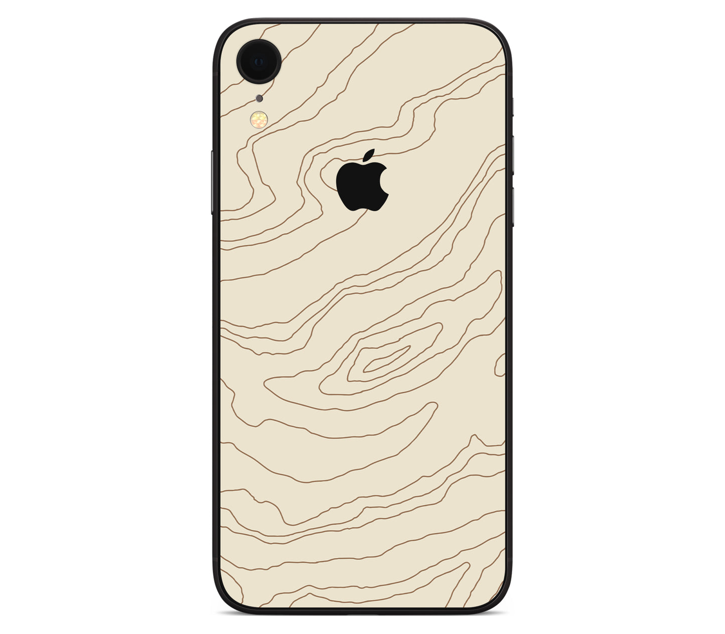 iPhone XR skin, Dune, back skin with logo cutout