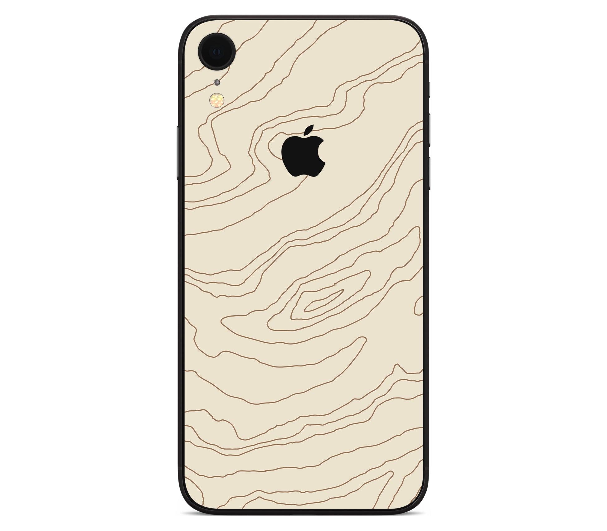 iPhone XR skin, Dune, back skin with logo cutout