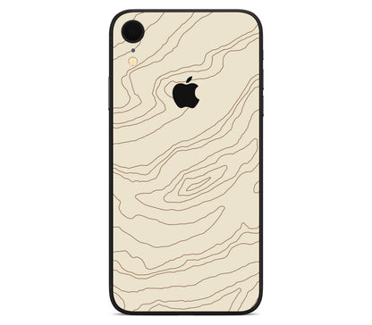 iPhone XR skin, Dune, back skin with logo cutout