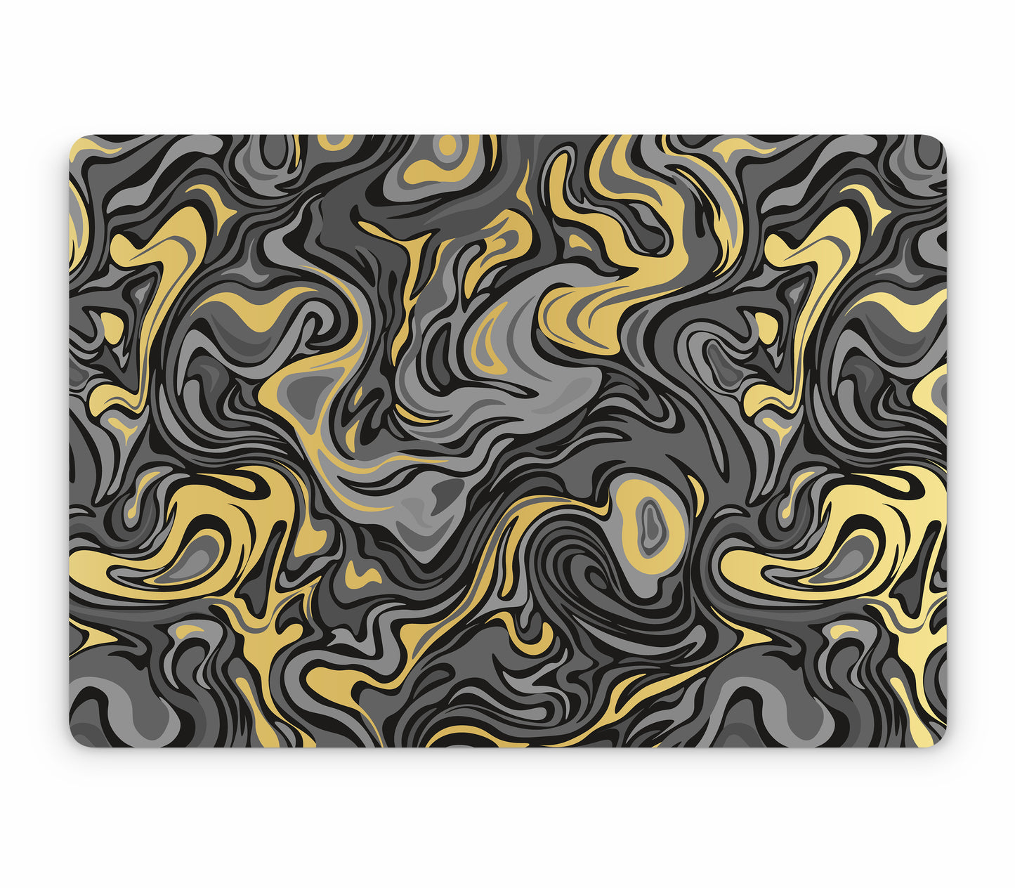 MacBook Pro 16" (2023, M3) skin, Damnation, top skin without logo cutout