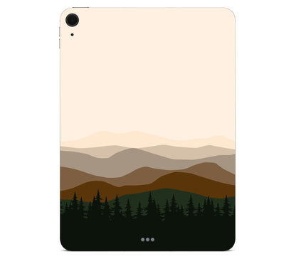 iPad Air 11" (M3) skin, Sierra Dusk, back skin without logo cutout