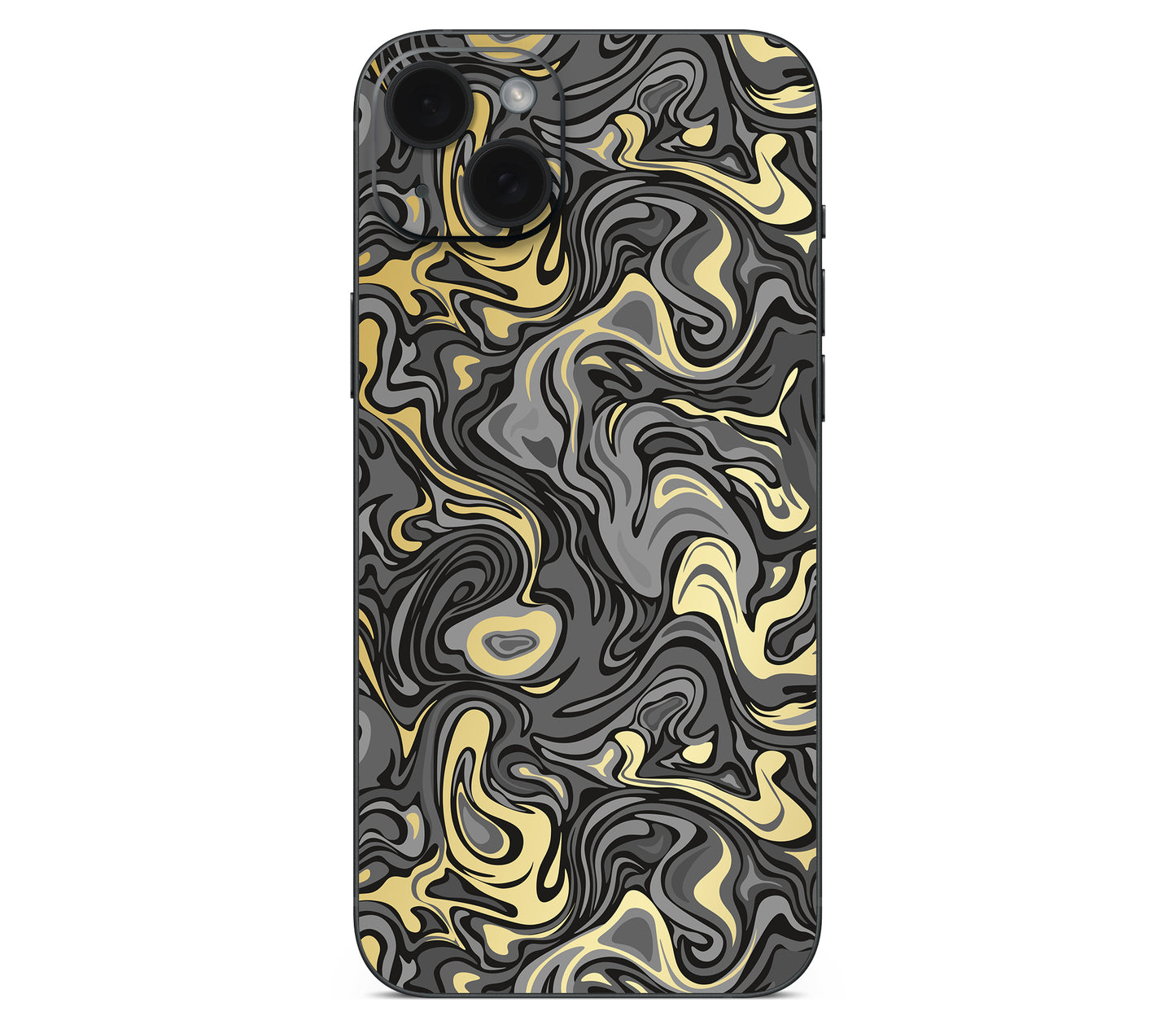 iPhone 15 Plus skin, Damnation, back skin without logo cutout