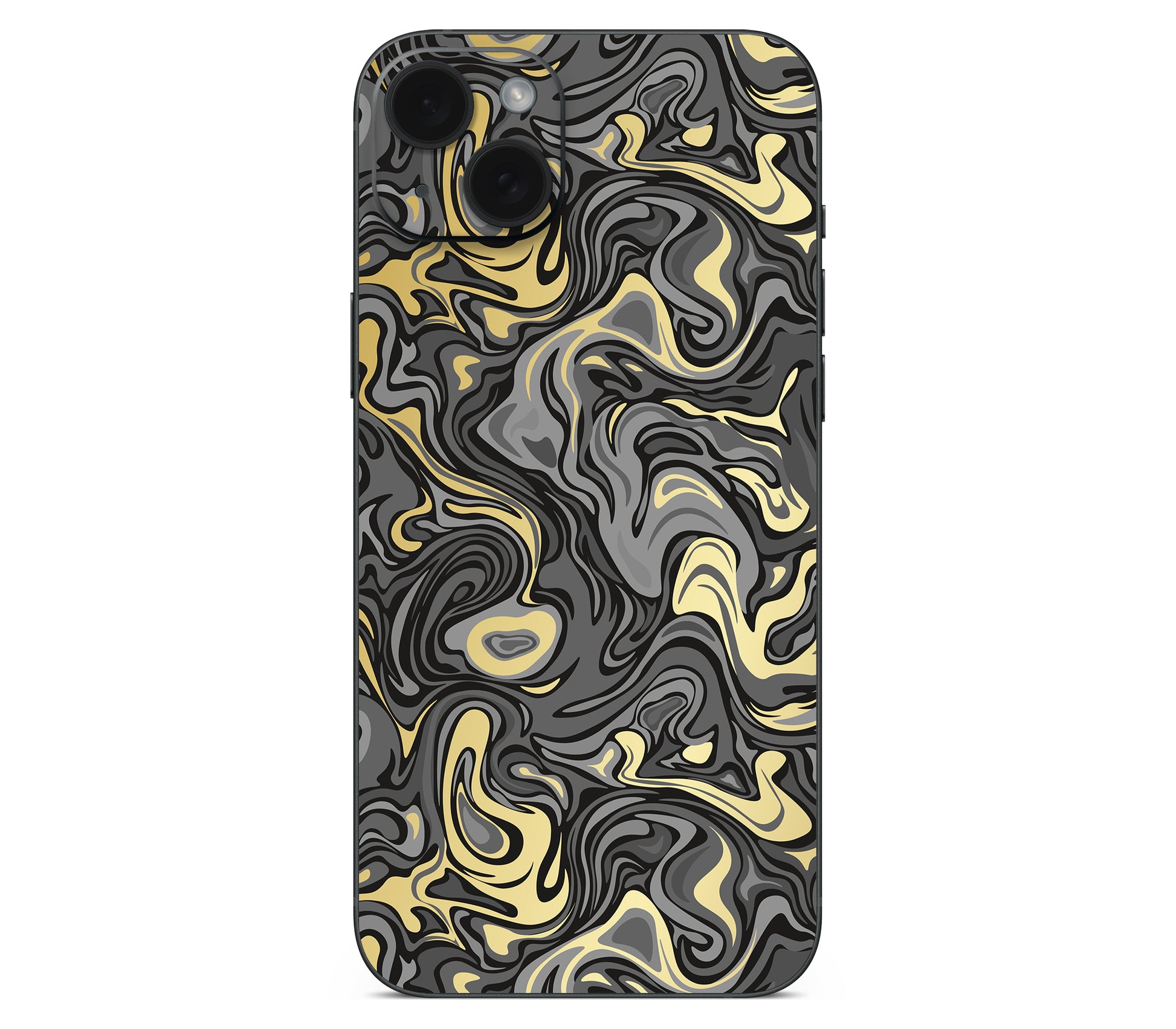 iPhone 15 skin, Damnation, back skin without logo cutout