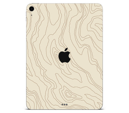 iPad Air 4 skin, Dune, back skin with logo cutout