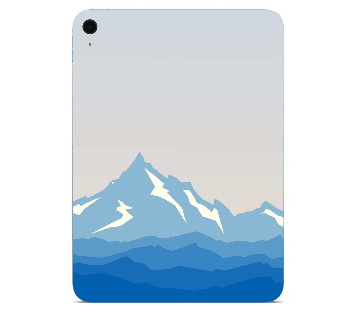 iPad 10.9" (2022, Gen 10) skin, Everest, back skin without logo cutout