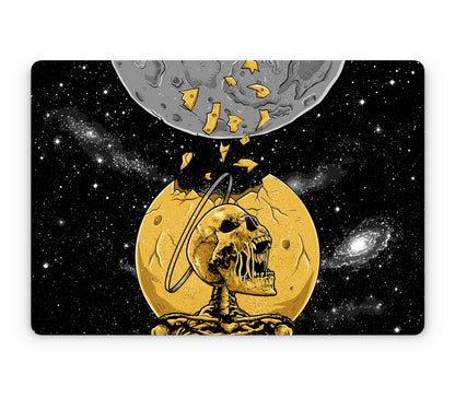 MacBook Pro 16" (2026, M5, M5 Pro, M5 Max) skin, Doomsday, top skin without logo cutout