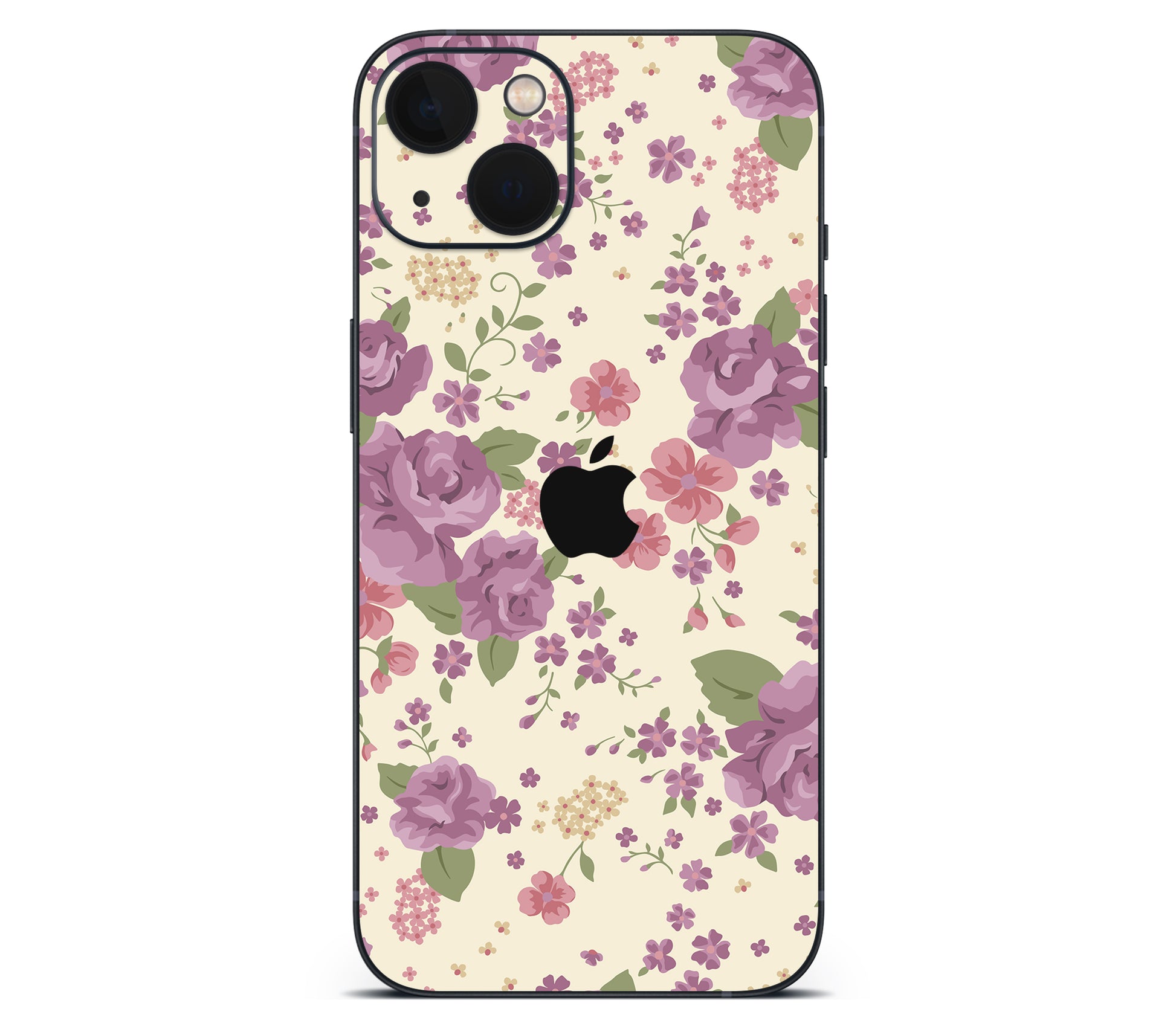 iPhone 13 skin, Lilac, back skin with logo cutout