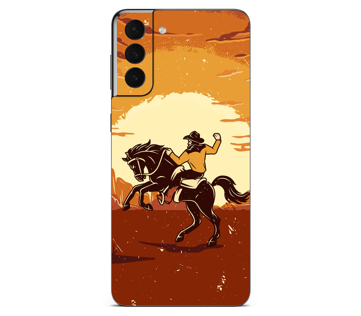 Galaxy S21 skin, Cowboy, back skin