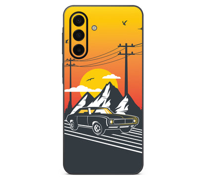 Galaxy A17 skin, Last Ride, back skin