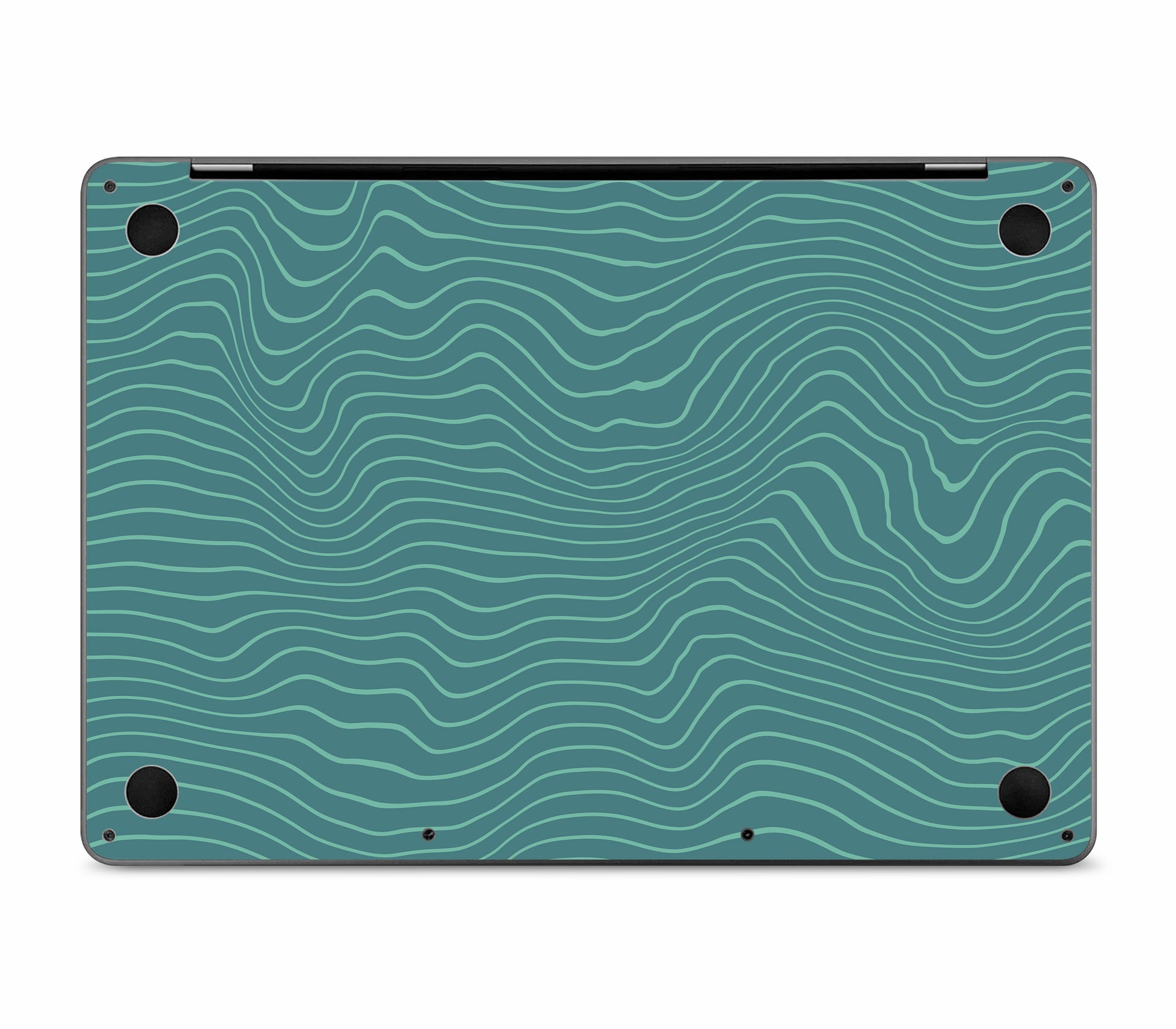 MacBook Pro 13" (2020, Intel) skin, Tide, bottom skin