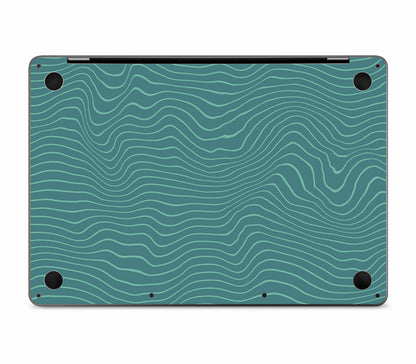 MacBook Pro 13" (2020, M1) skin, Tide, bottom skin