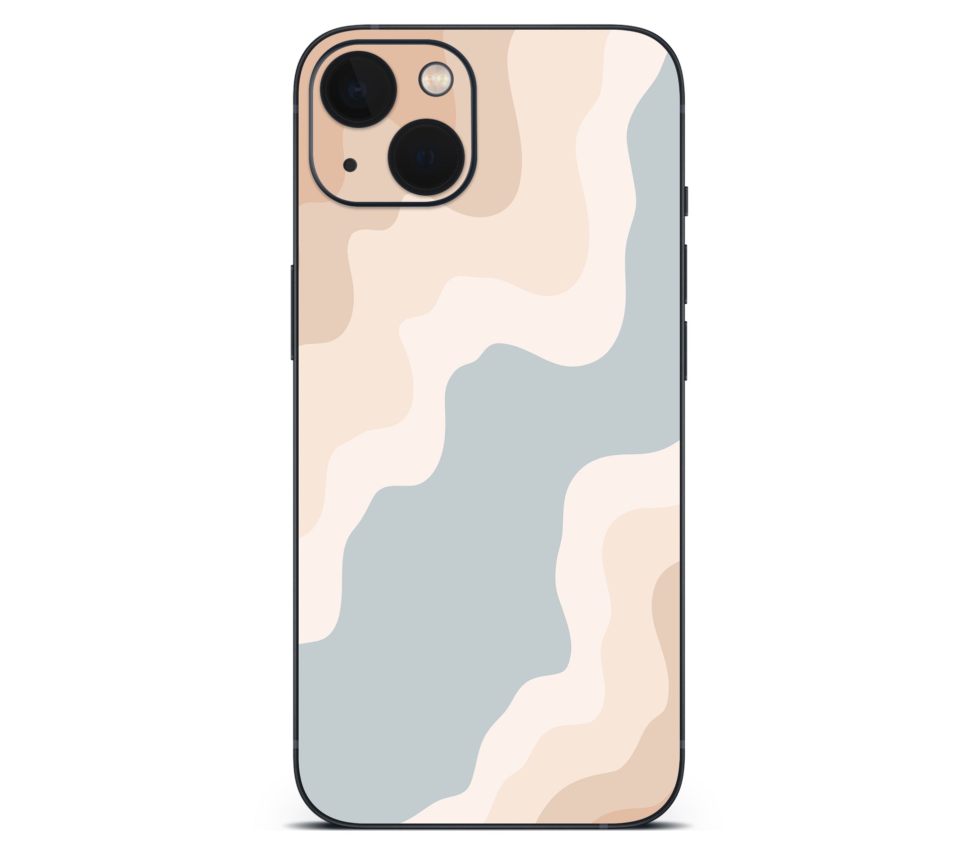 iPhone 13 Mini skin, Drift (Haze), back skin without logo cutout