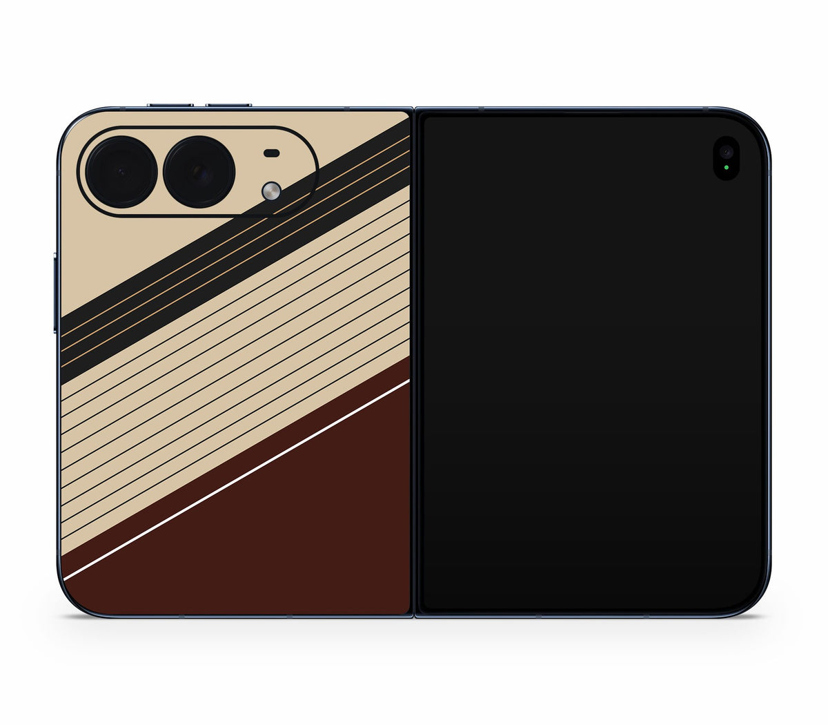 iPhone Duo skin, Edge, back skin without logo cutout