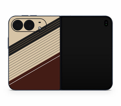 iPhone Duo skin, Edge, back skin without logo cutout