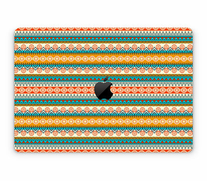 MacBook Pro 16" (2019, Touch Bar) skin, Rangoli, top skin with logo cutout