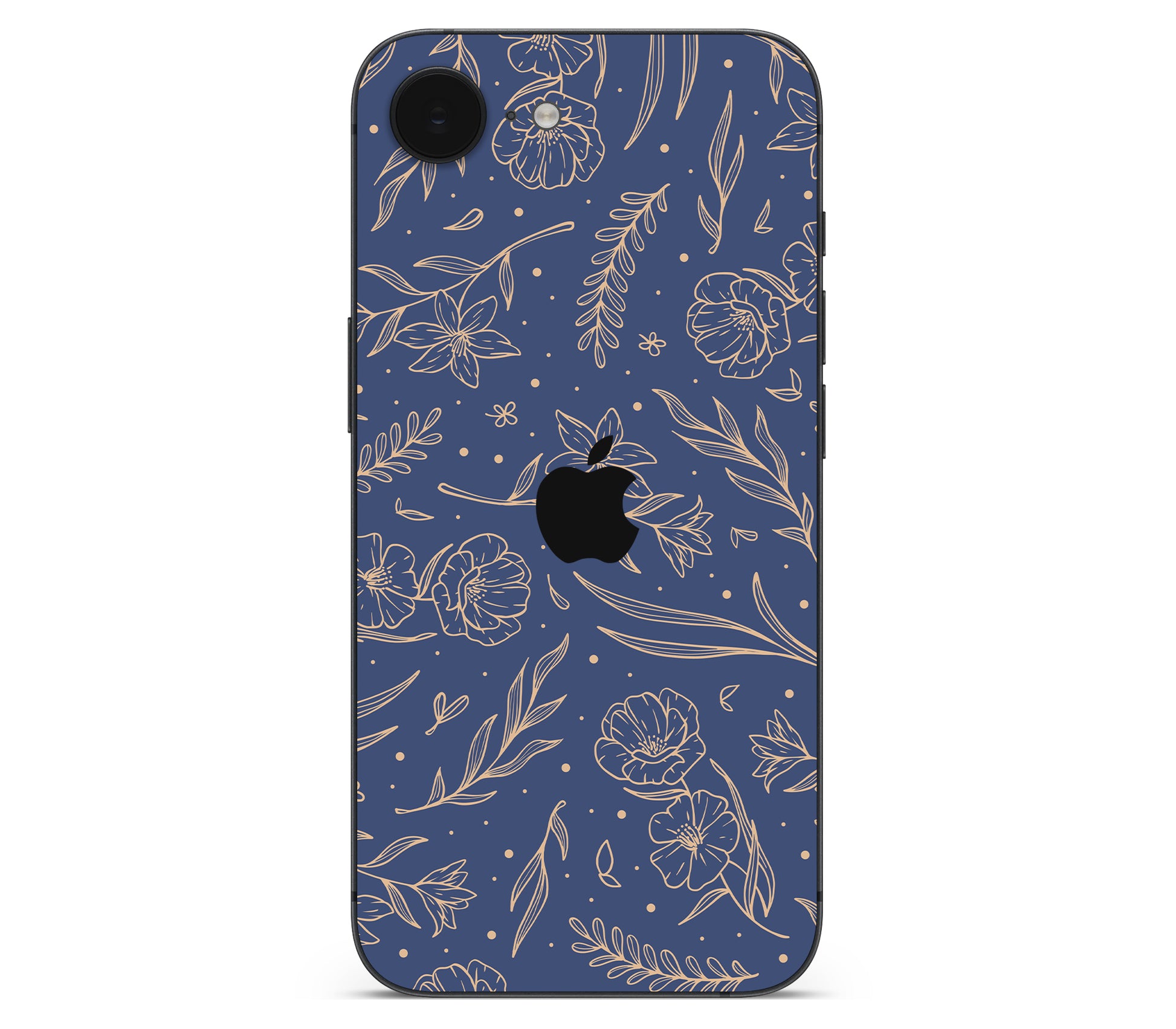 iPhone 16e skin, Twilight, back skin with logo cutout