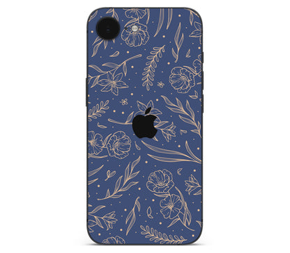 iPhone 17e skin, Twilight, back skin with logo cutout