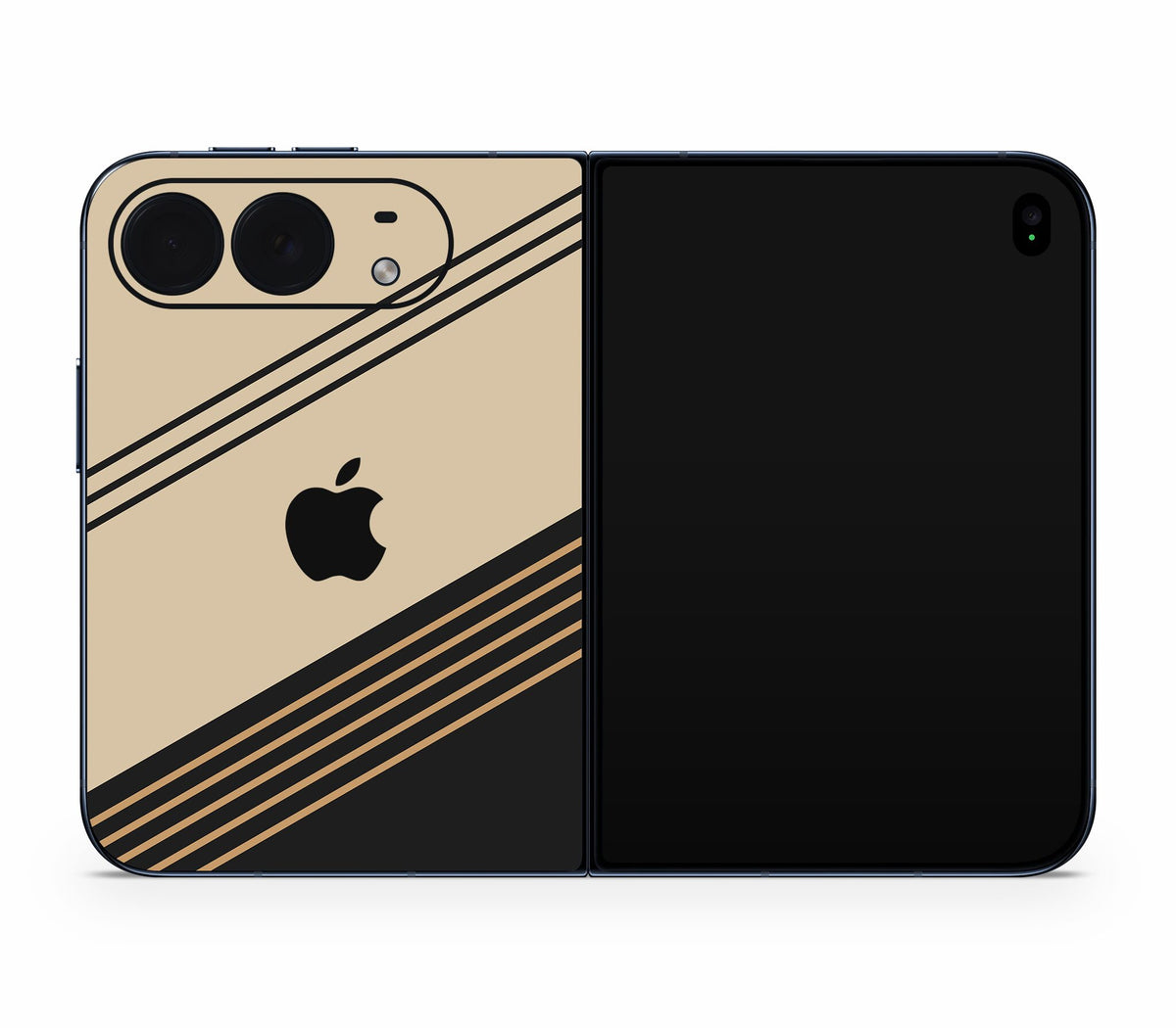 iPhone Duo skin, Memoir, back skin with logo cutout