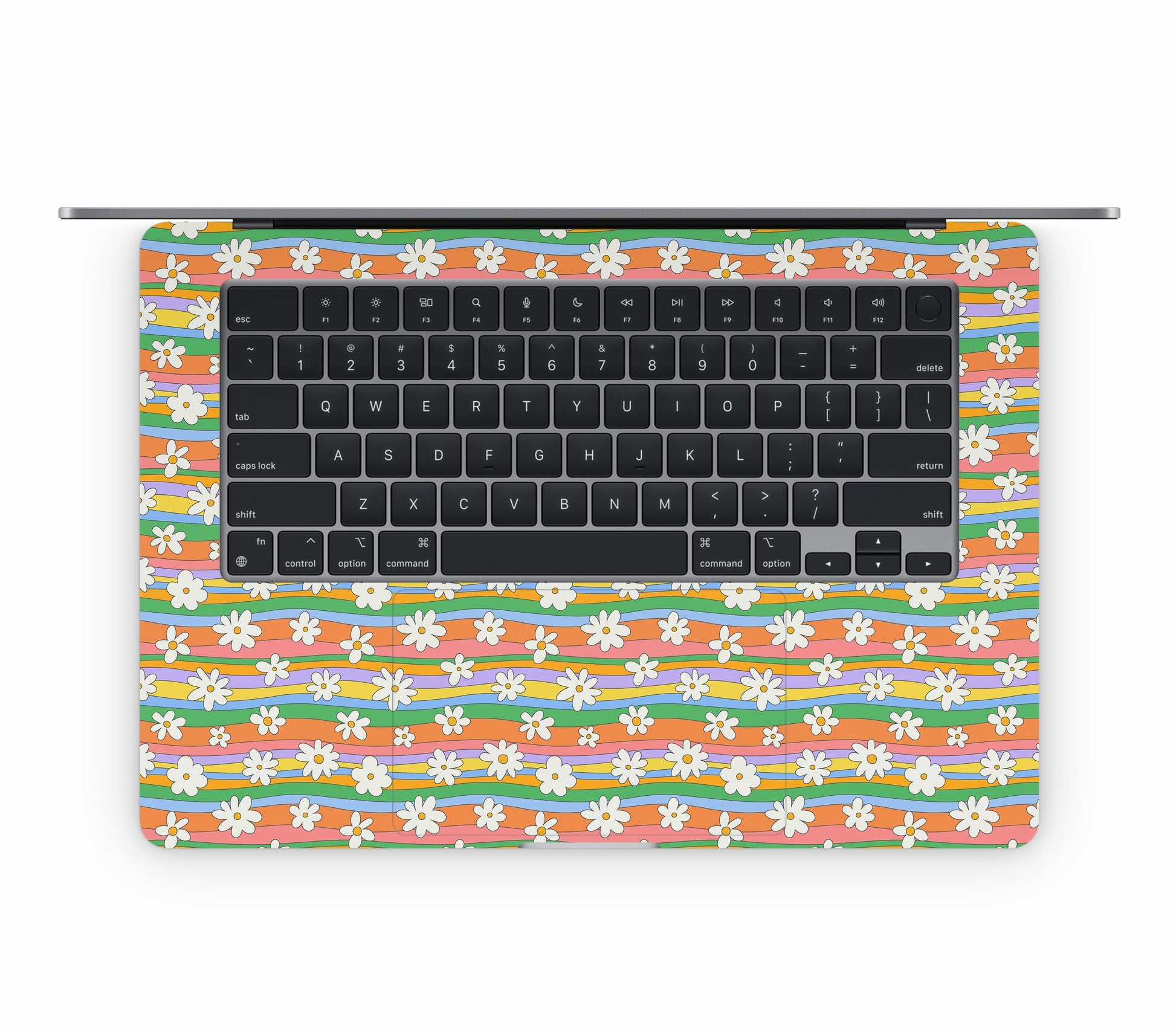 MacBook Air 15" (2025, M4) skin, Daisy Drift, inside skin