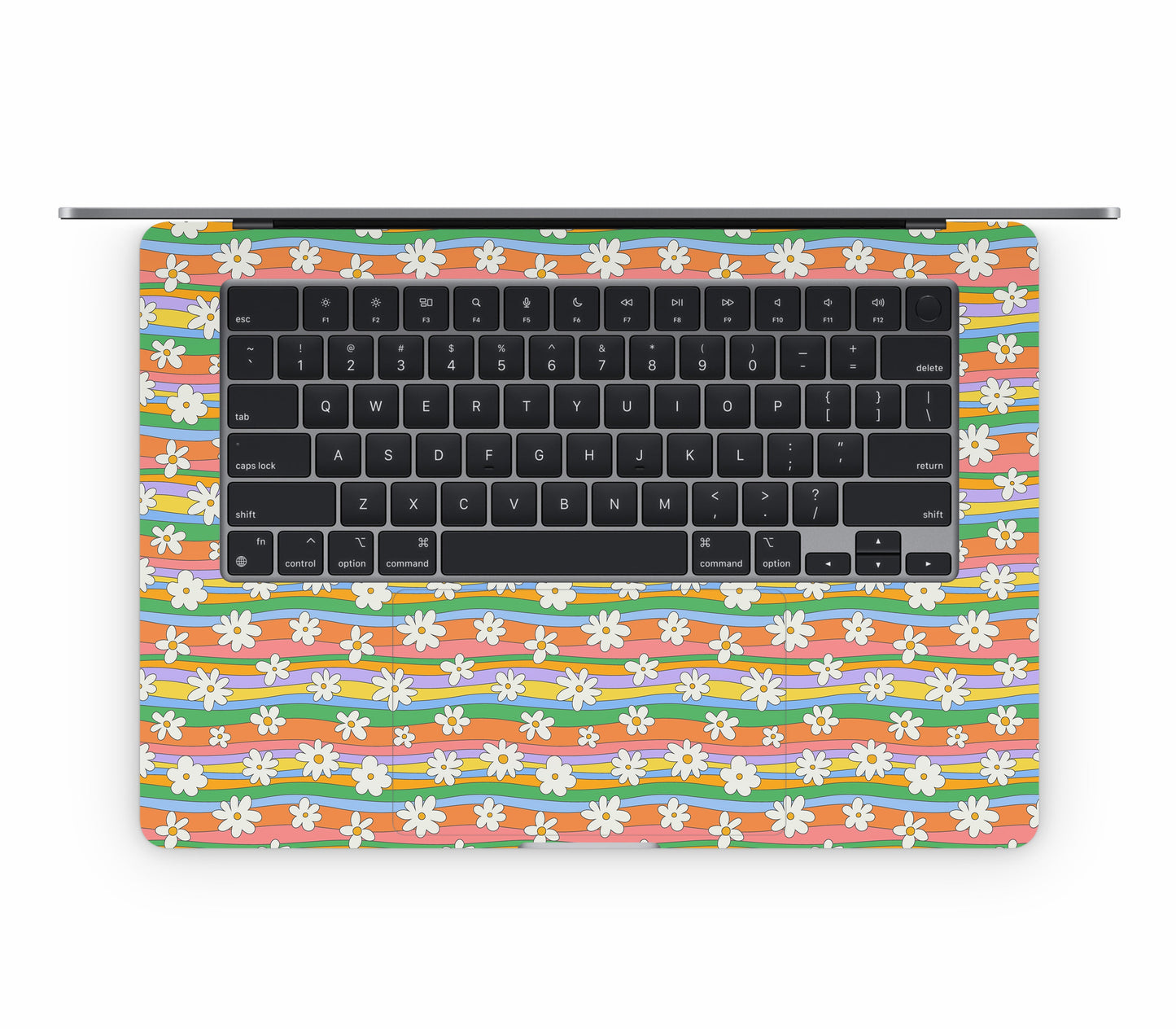MacBook Air 15" (2024, M3) skin, Daisy Drift, inside skin