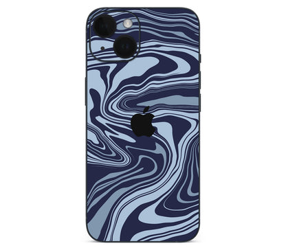 iPhone 14 Plus skin, Vertigo (Blur), back skin with logo cutout
