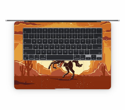 MacBook Air 15" (2025, M4) skin, Cowboy, inside skin