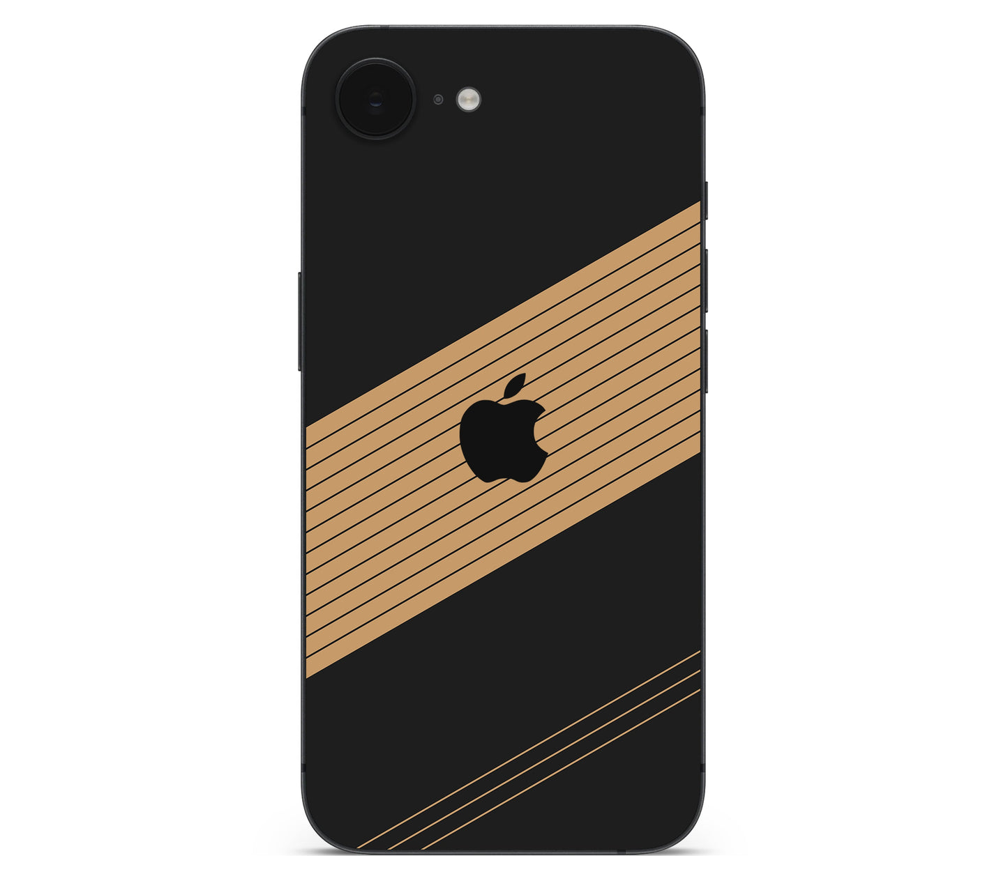 iPhone 17e skin, Discipline, back skin with logo cutout
