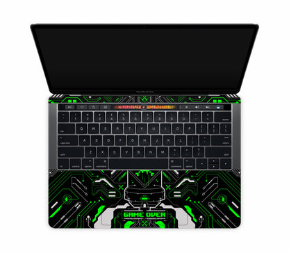 MacBook Pro 13" (2016-2019) Touch Bar skin, Fatal Error (Acid), inside skin