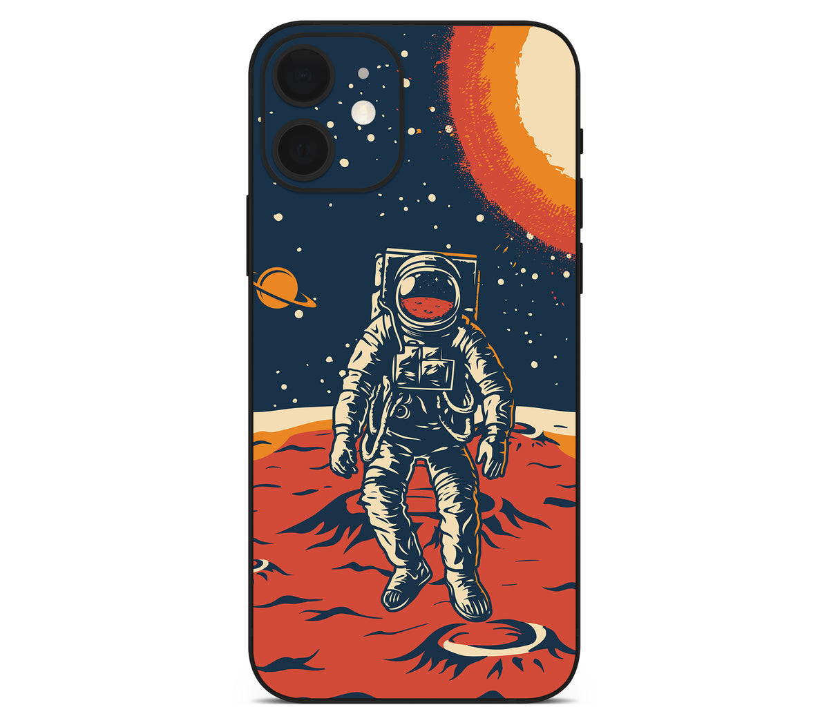 iPhone 12 skin, Martian, back skin
