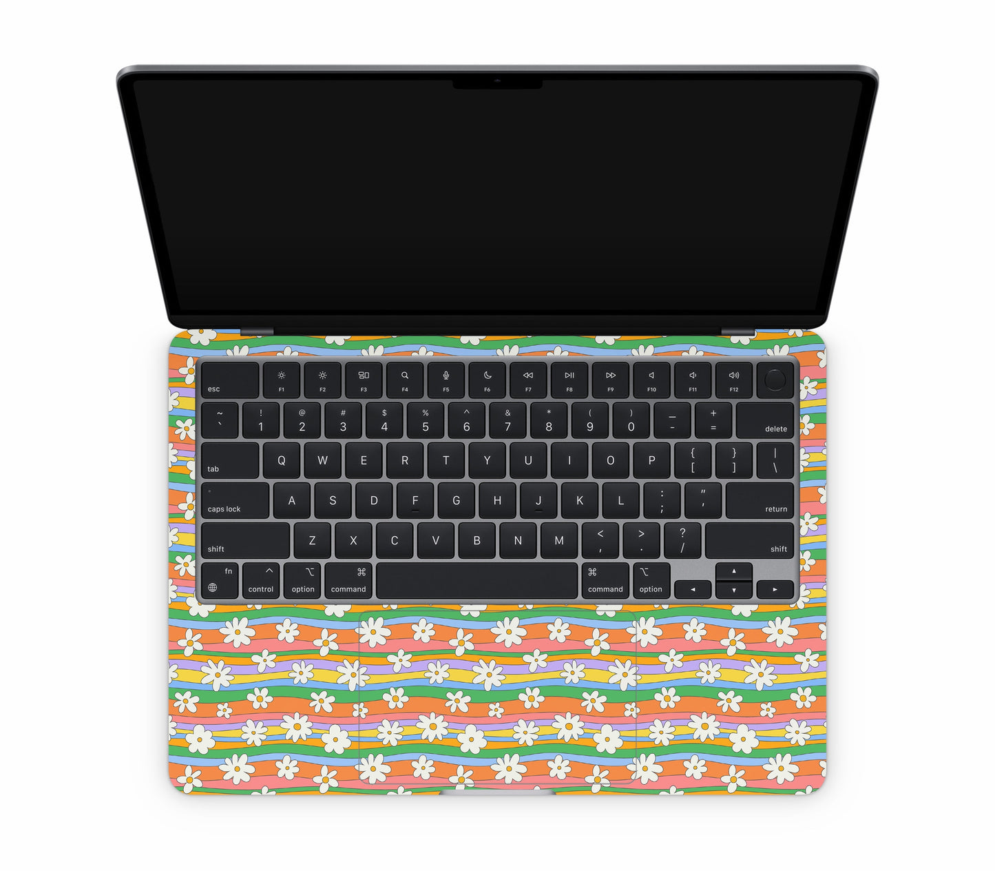 MacBook Air 13" (2025, M4) skin, Daisy Drift, inside skin