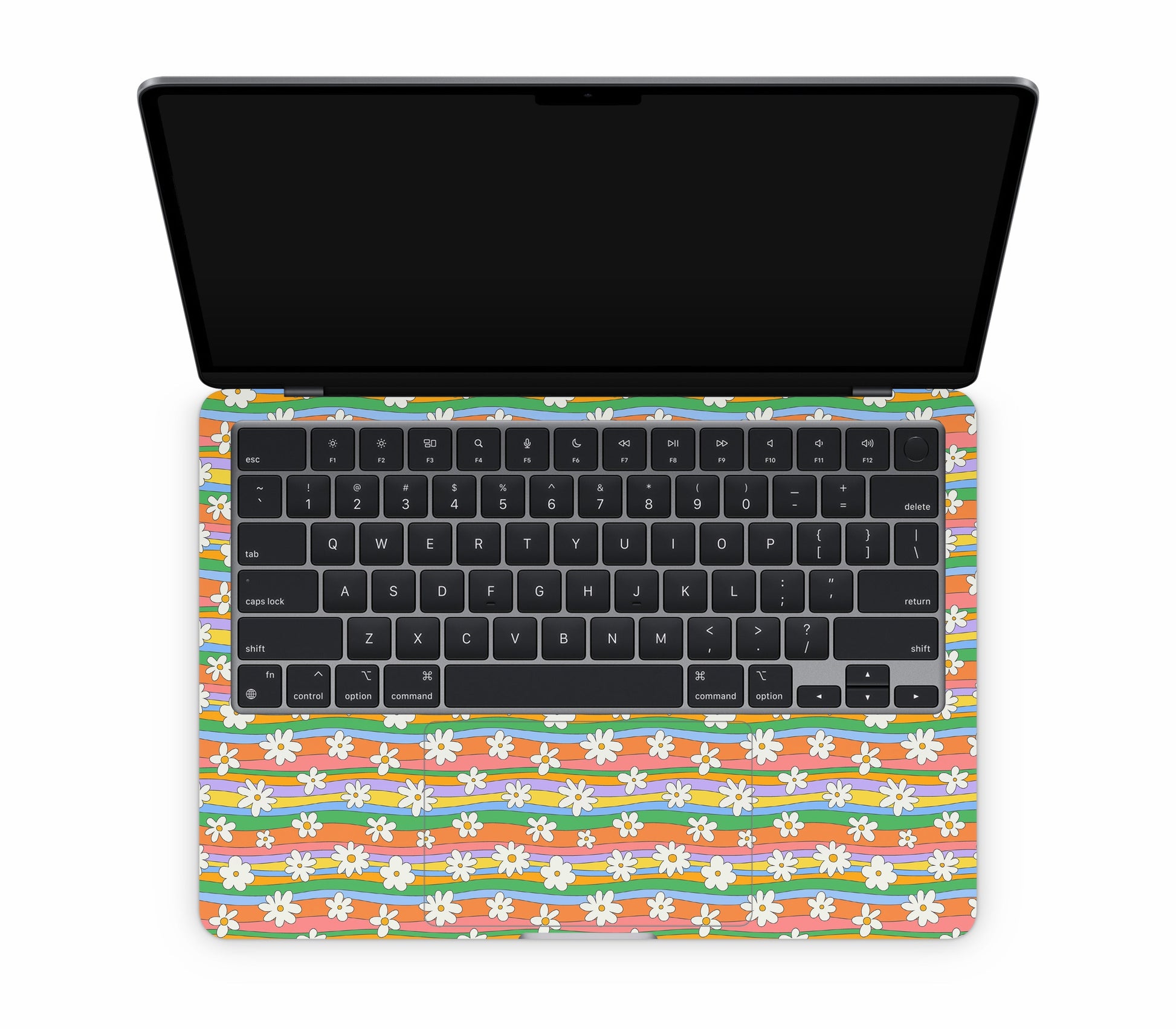 MacBook Air 13" (2025, M4) skin, Daisy Drift, inside skin