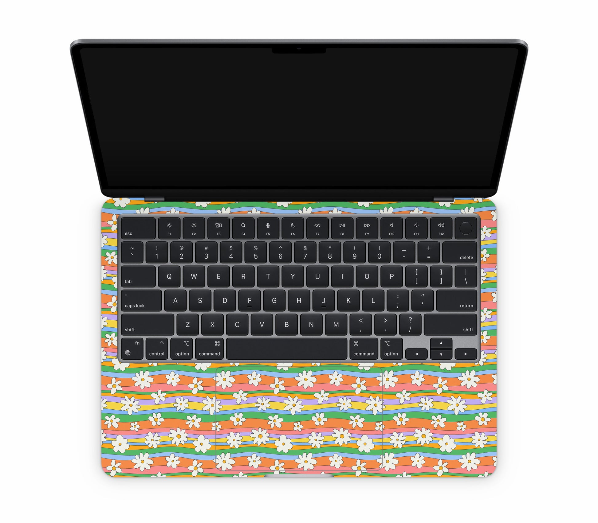MacBook Air 13" (2025, M4) skin, Daisy Drift, inside skin