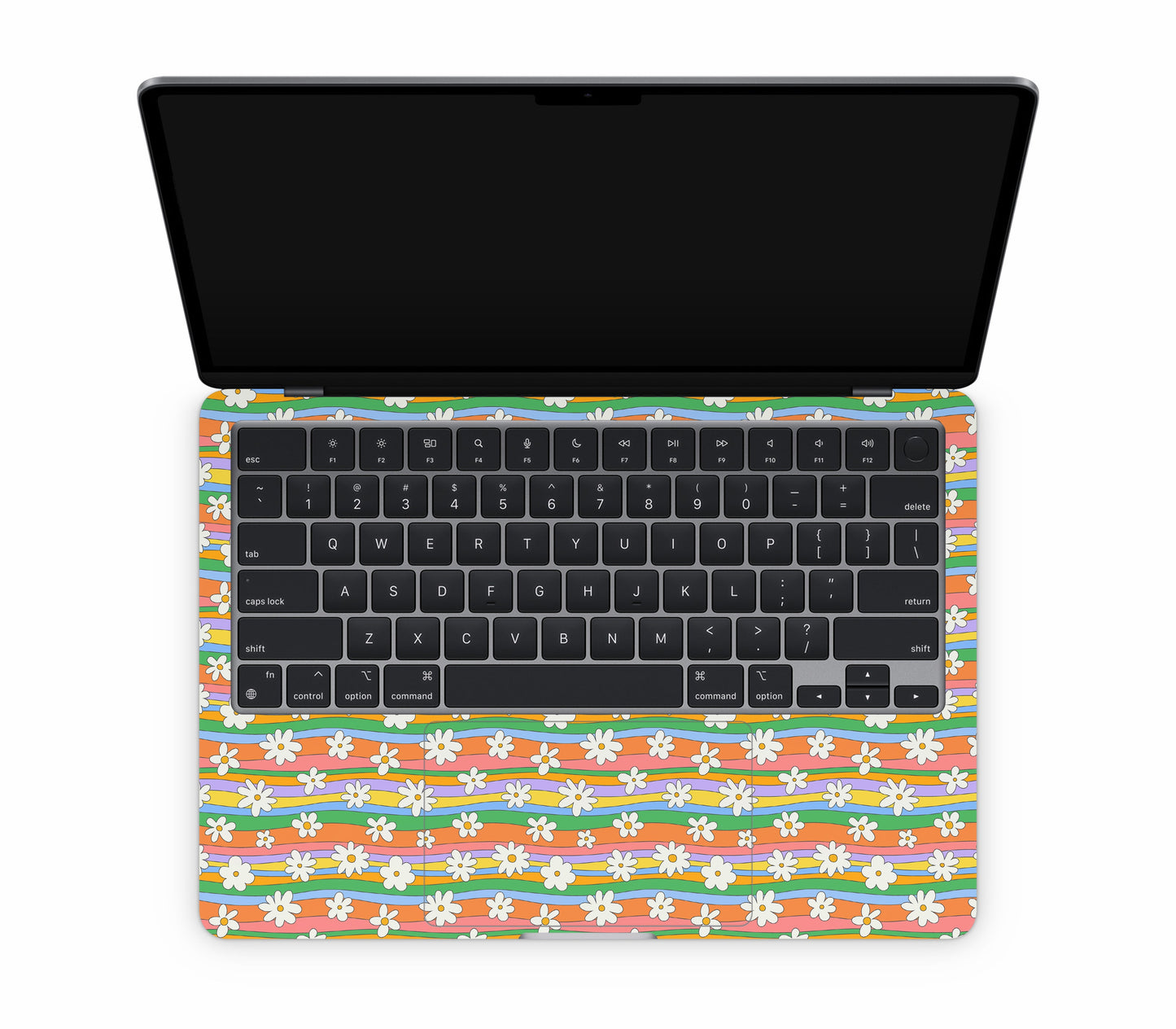 MacBook Air 13" (2024, M3) skin, Daisy Drift, inside skin
