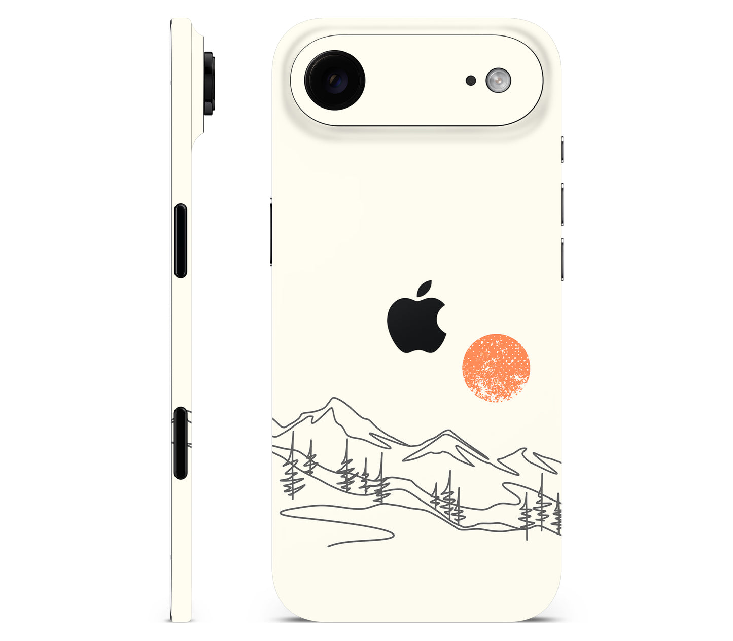 iPhone Air skin, Offline, full wrap with logo cutout