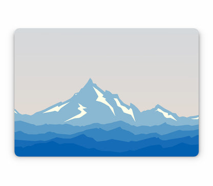 MacBook Air 15" (2023, M2) skin, Everest, top skin without logo cutout