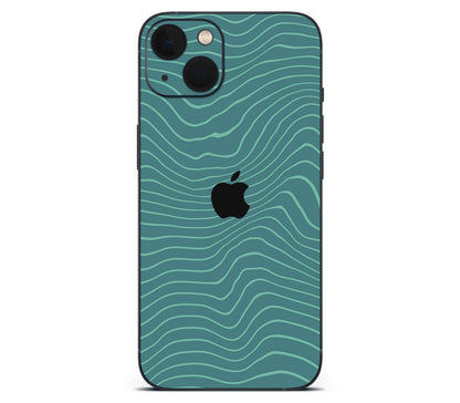 iPhone 13 skin, Tide, back skin with logo cutout