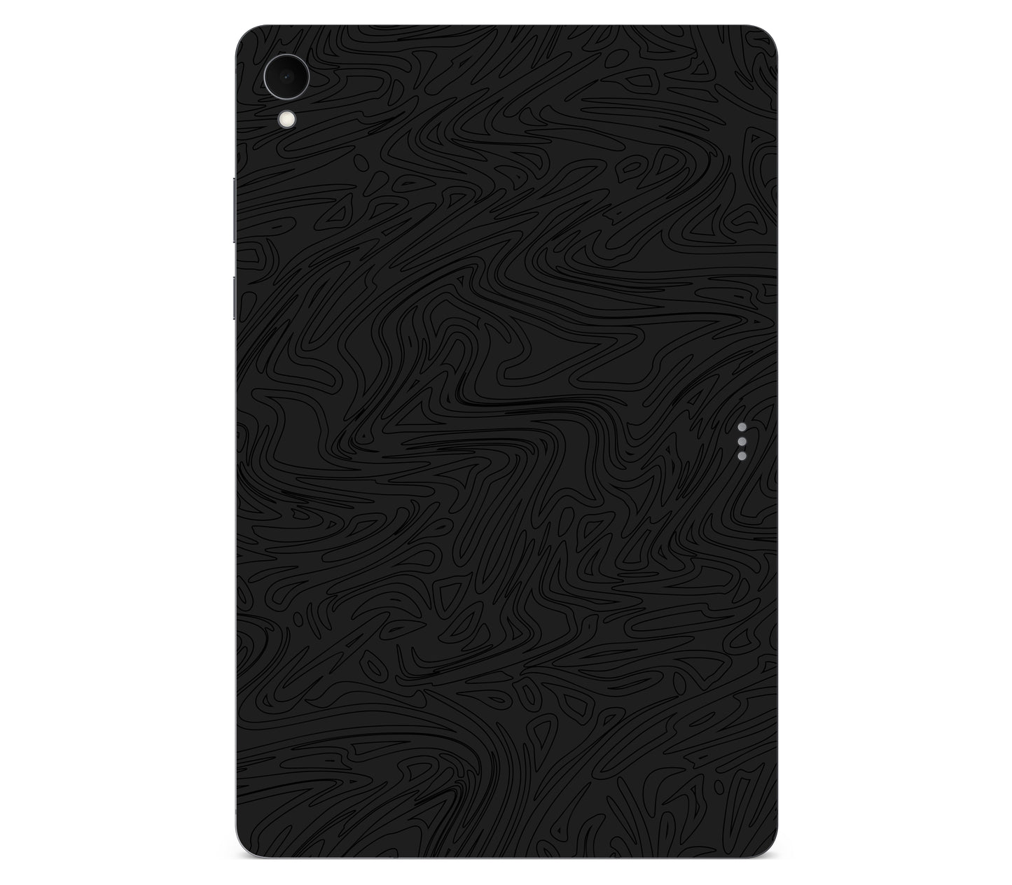 Galaxy Tab S11 skin, Black Ice, back skin