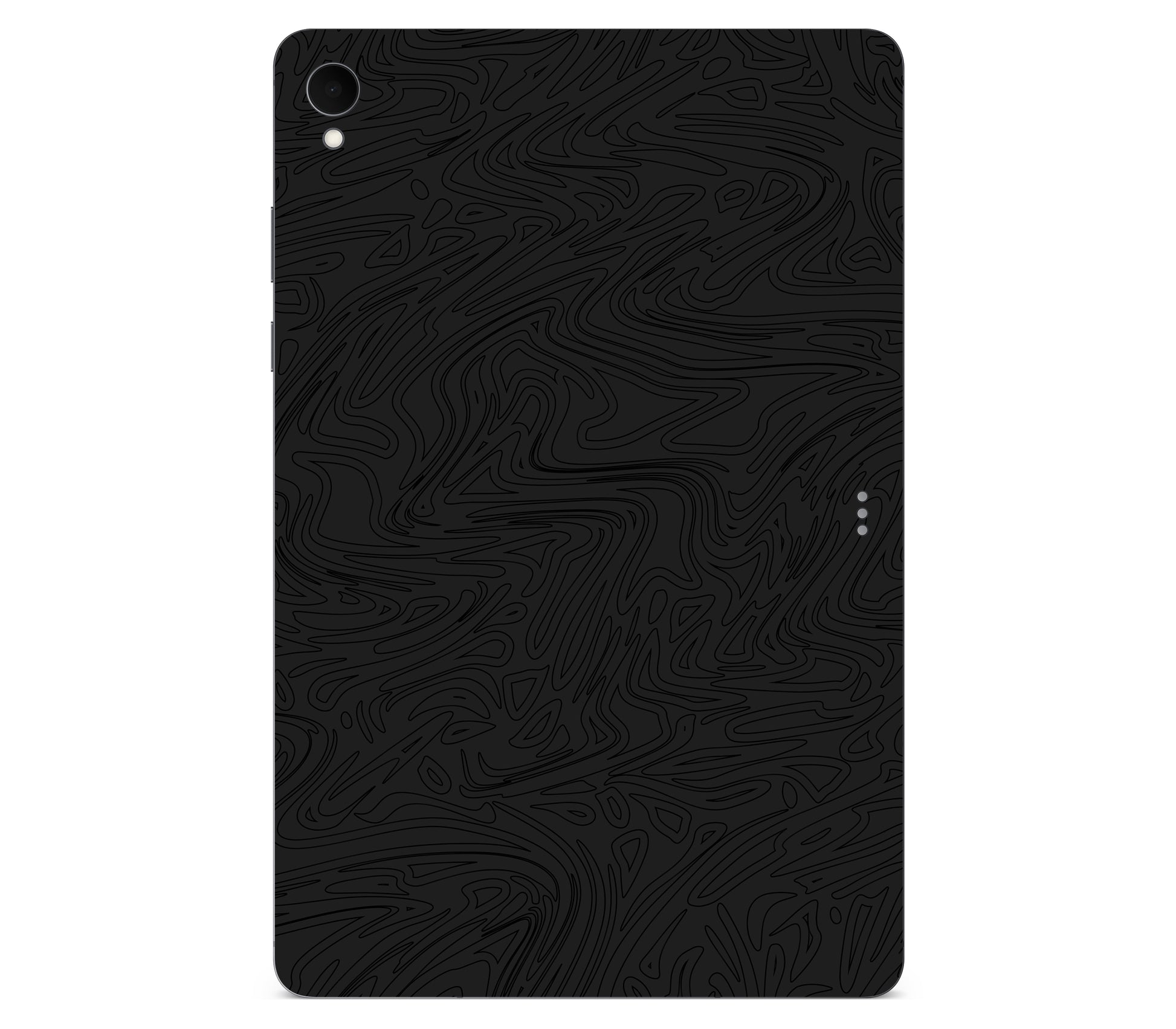 Galaxy Tab S11 skin, Black Ice, back skin