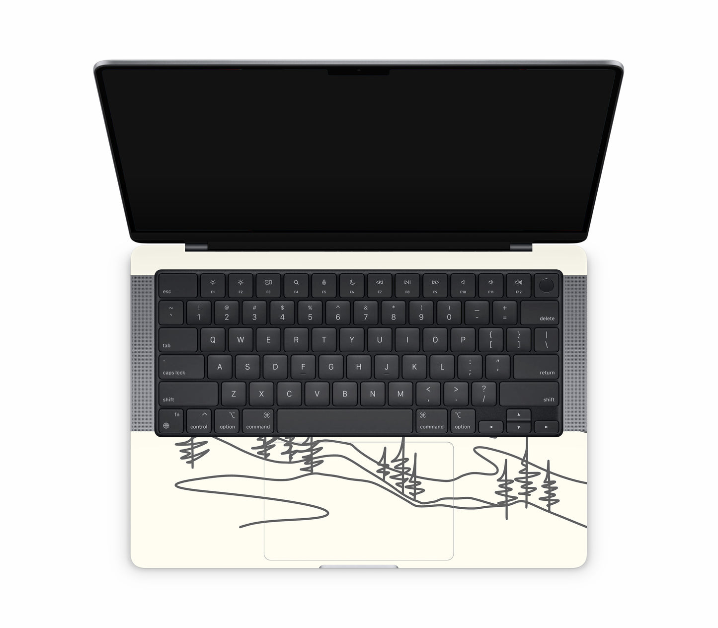 MacBook Pro 14" (2025, M5) skin, Offline, inside skin