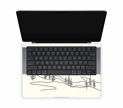 MacBook Pro 14" (2021, M1) skin, Offline, inside skin