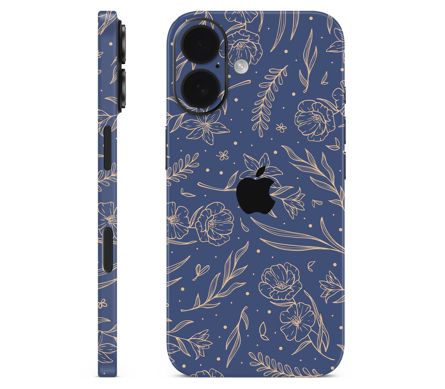 iPhone 16 Plus skin, Twilight, full wrap with logo cutout